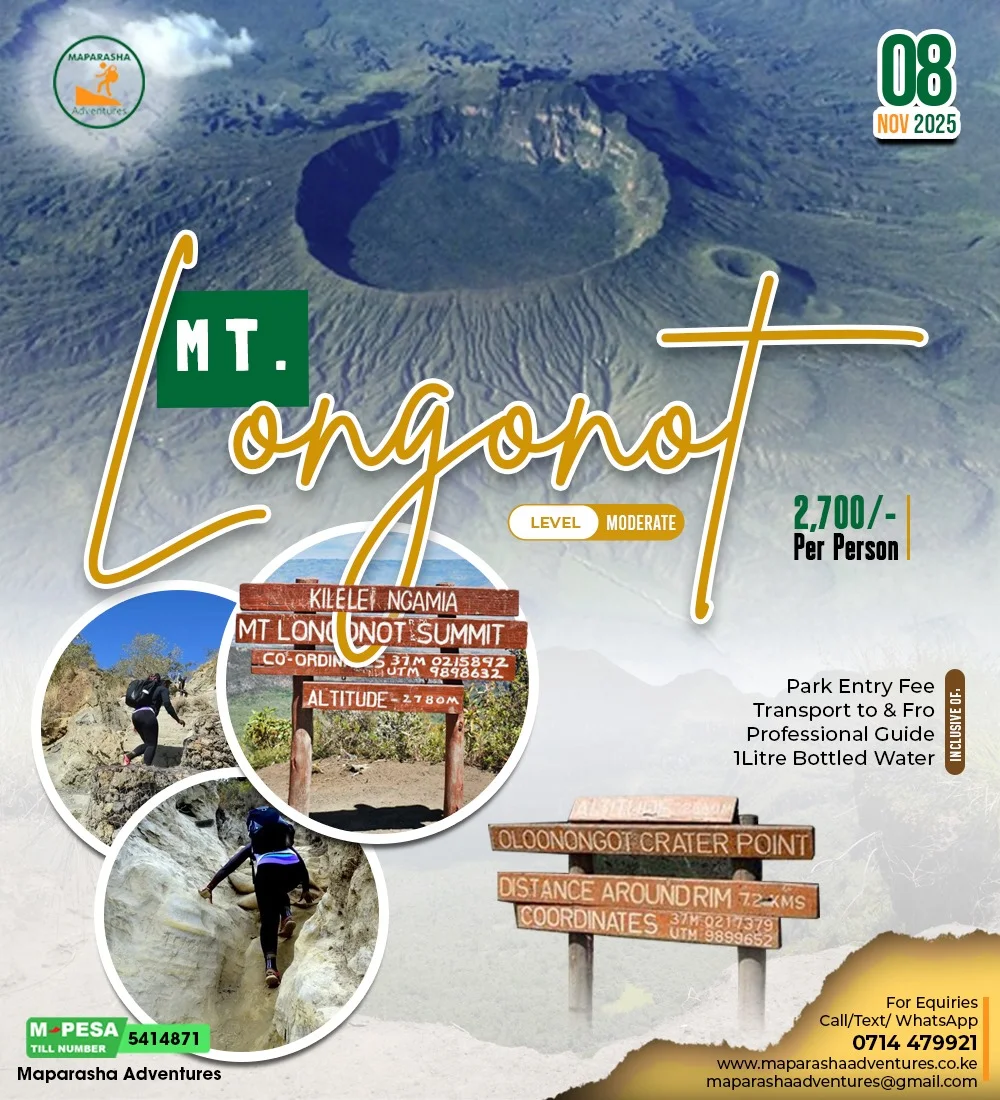 Maparasha Visit to Mt.Longonot day hike